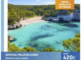 MENORCA!!! Especial ventas hasta el 28/02